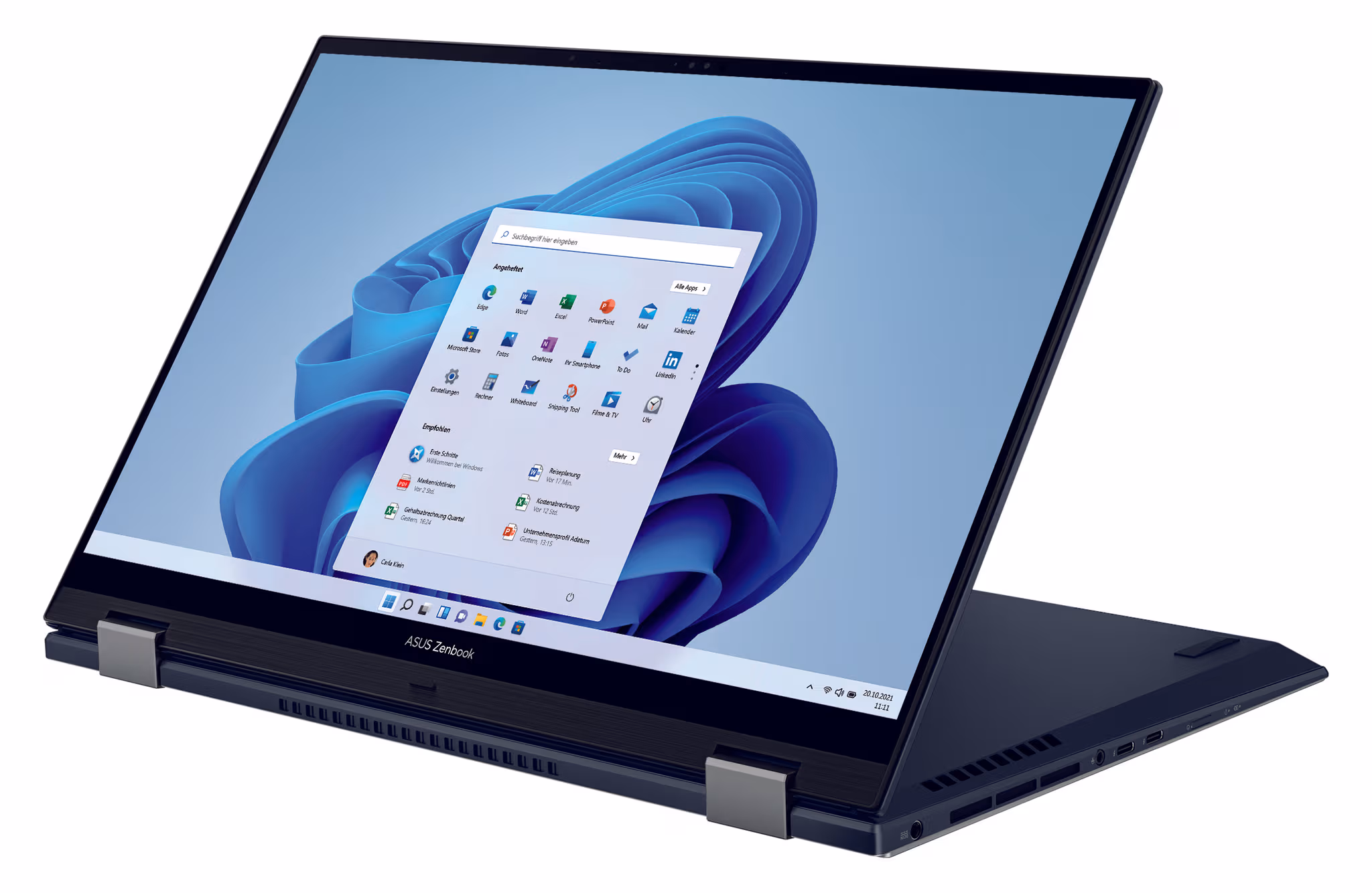ASUS Laptop ZenBook Pro Flip 15 OLED 15.6", Intel Core i7, 16 GB SSD, 1 TB SSD 15.60" Convertible Notebook – Schwarz
