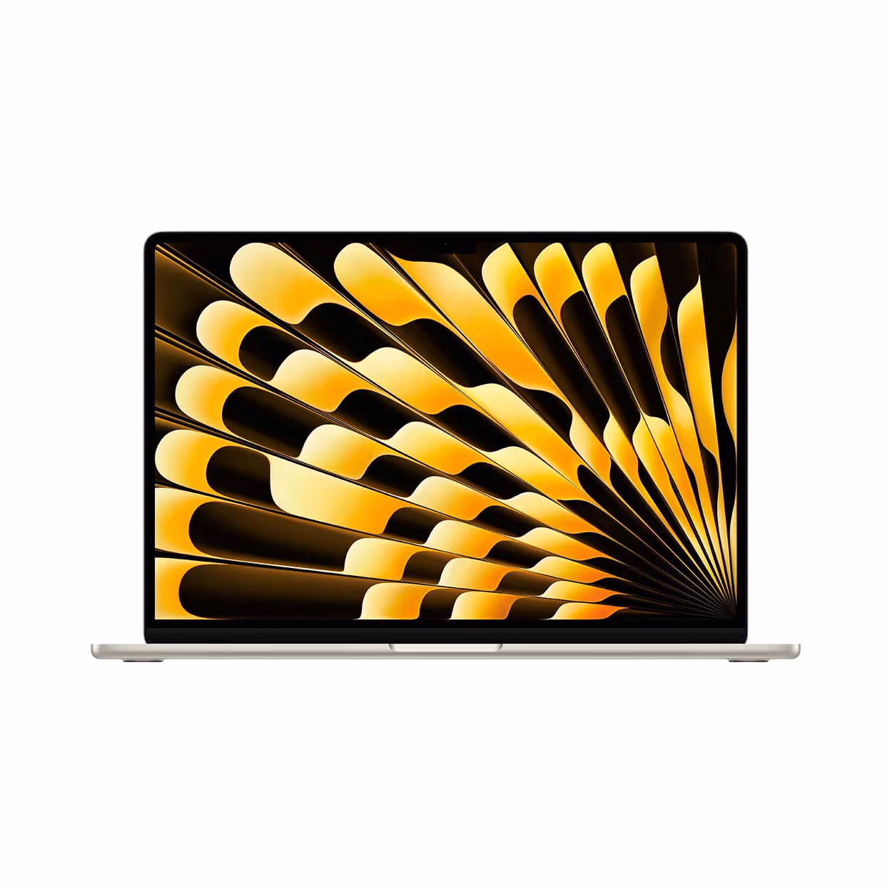 Apple MacBook Air 2025 [15", M4 Chip, 16 GB RAM, 512 GB SSD, 10-Core GPU, Starlight, MW1K3SM/A] MacBook Air 15" – Polarstern