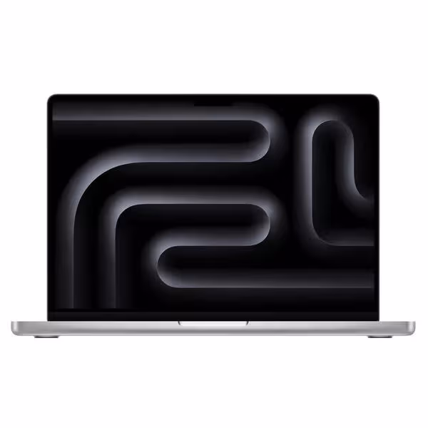 Apple MacBook Pro 2024 [14", M4 Chip, 16 GB RAM, 1 TB SSD, 10-Core GPU, Silver, MW2X3SM/A] – Silber