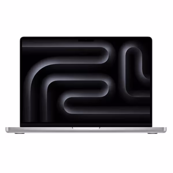 Apple MacBook Pro 2024 [14", M4 Chip, 16 GB RAM, 512 GB SSD, 10-Core GPU, Silver, MW2W3SM/A] – Silber