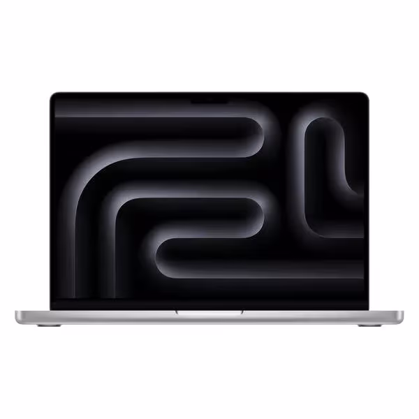Apple MacBook Pro 2024 [14", M4 Chip Pro, 24 GB RAM, 1 TB SSD, 20-Core GPU, Silver, MX2F3SM/A] – Silber