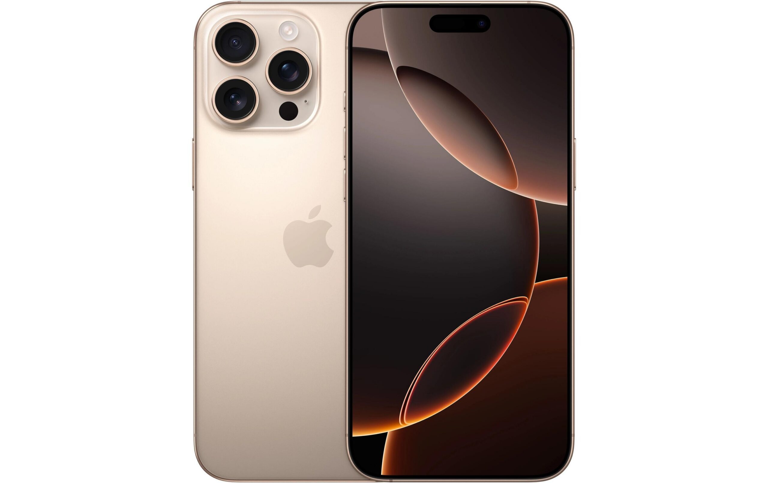 Apple Smartphone »iPhone 16 Pro Max«, Titan Wüstensand, MYX63QL/A