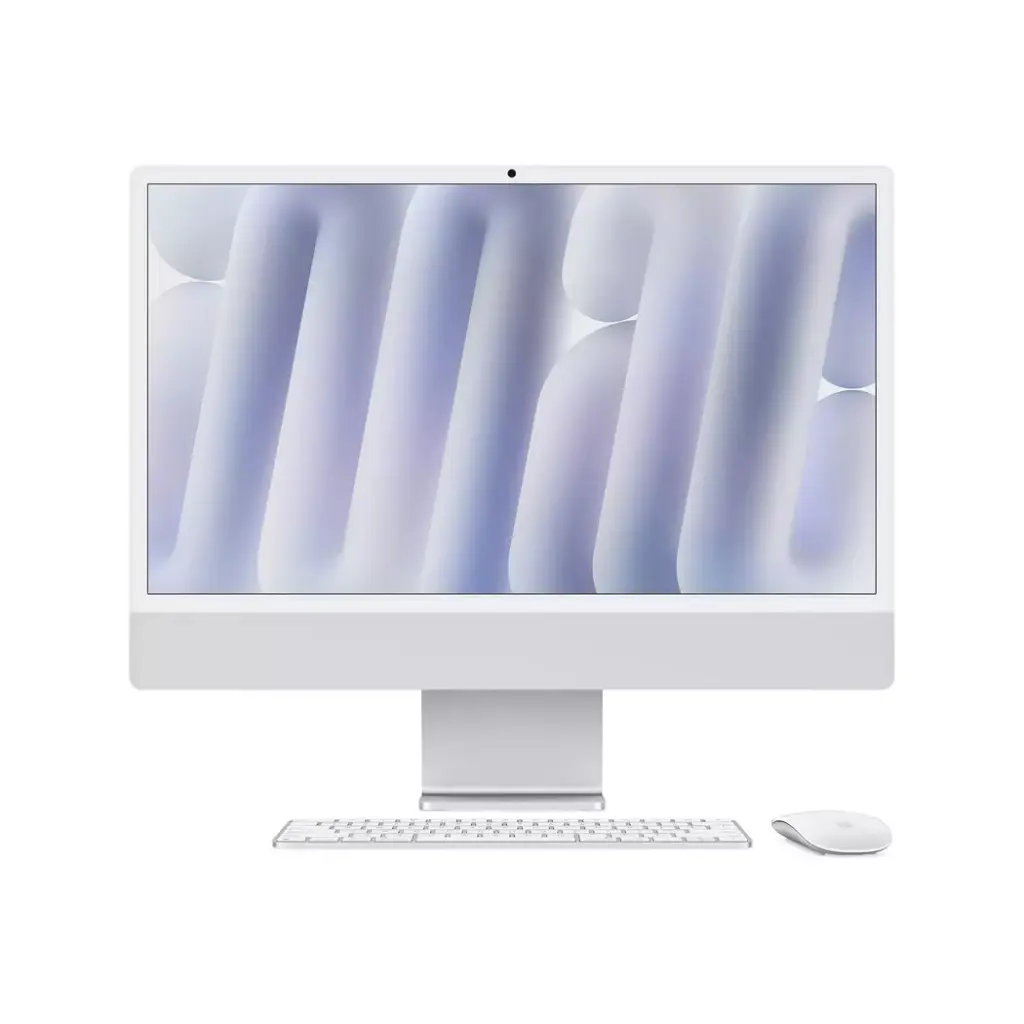 Apple - iMac 24'' M4/10C CPU/10C GPU/512, Mac, Silber, 512 GB