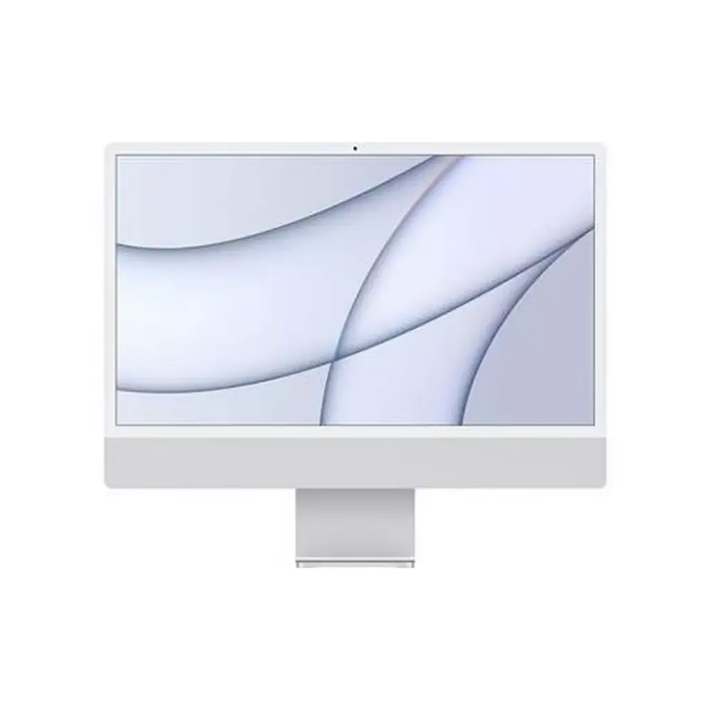 Apple - iMac 24" – All-in-One M1 8 GB RAM 256 SSD, Silber, 24