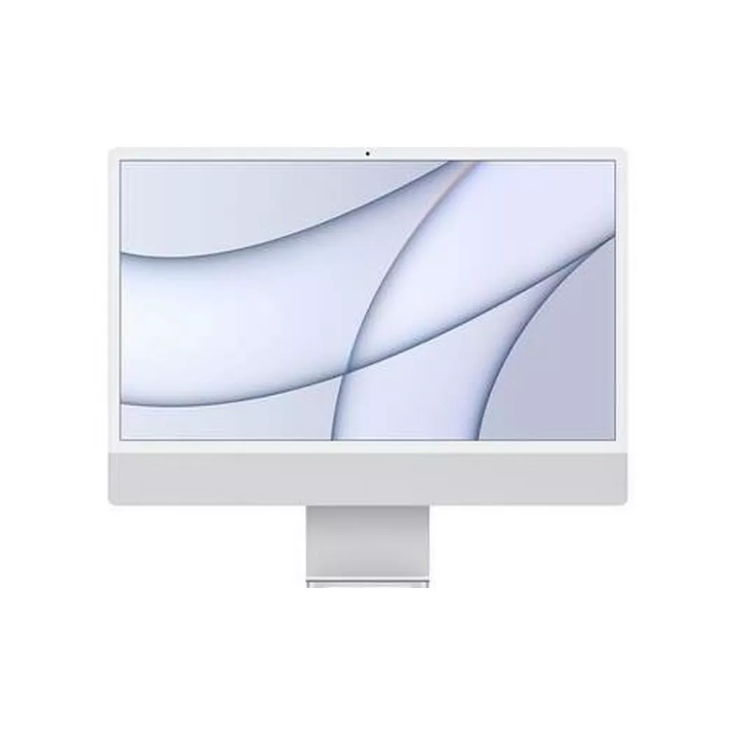 Apple - iMac 24" – All-in-One M1 8 GB RAM 256 SSD, Silber, 24