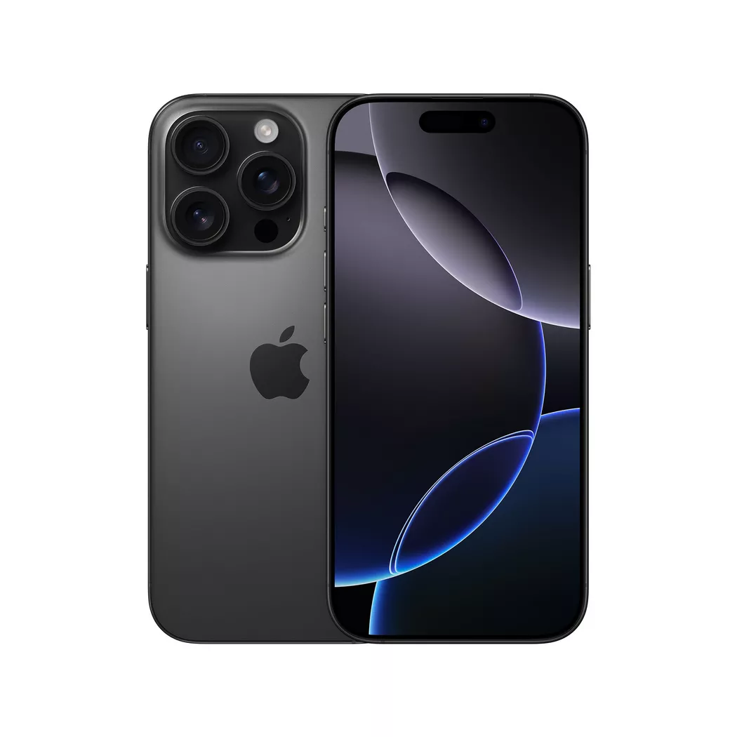 Apple - iPhone 16 Pro (128 GB), Smartphone, Black, 128 GB
