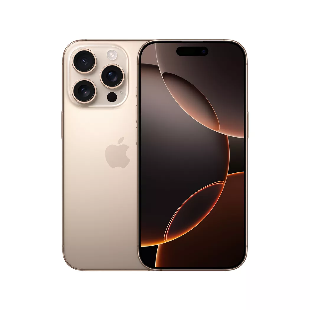 Apple - iPhone 16 Pro (128 GB), Smartphone, Sand, 128 GB