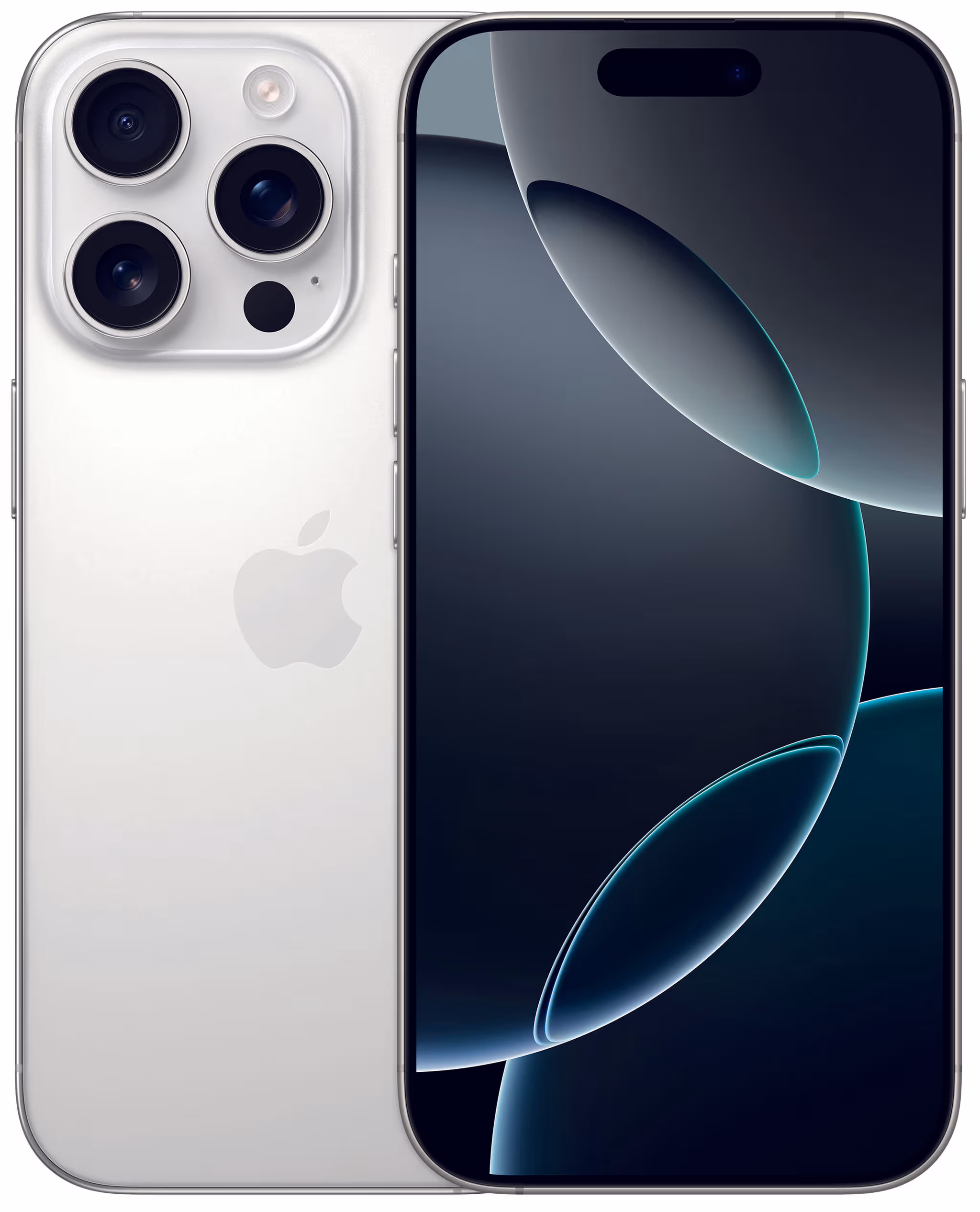 Apple iPhone 16 Pro - 128 GB, White Titanium, 6.3'', 48 MP, 5G – White Titanium