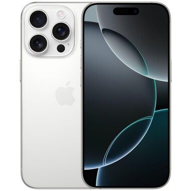 Apple iPhone 16 Pro (128GB, White Titanium)