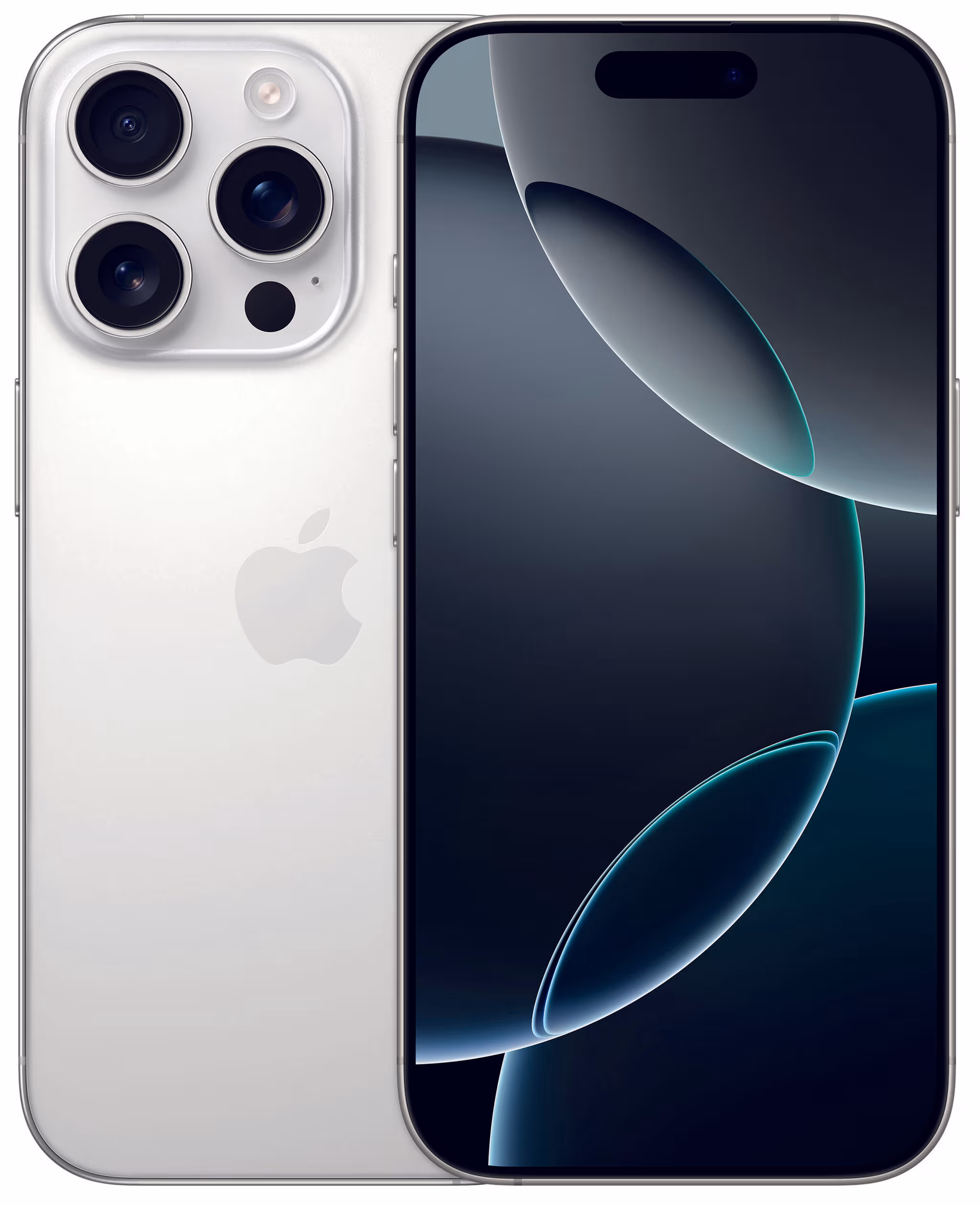 Apple iPhone 16 Pro - 256 GB, White Titanium, 6.3'', 48 MP, 5G – White Titanium