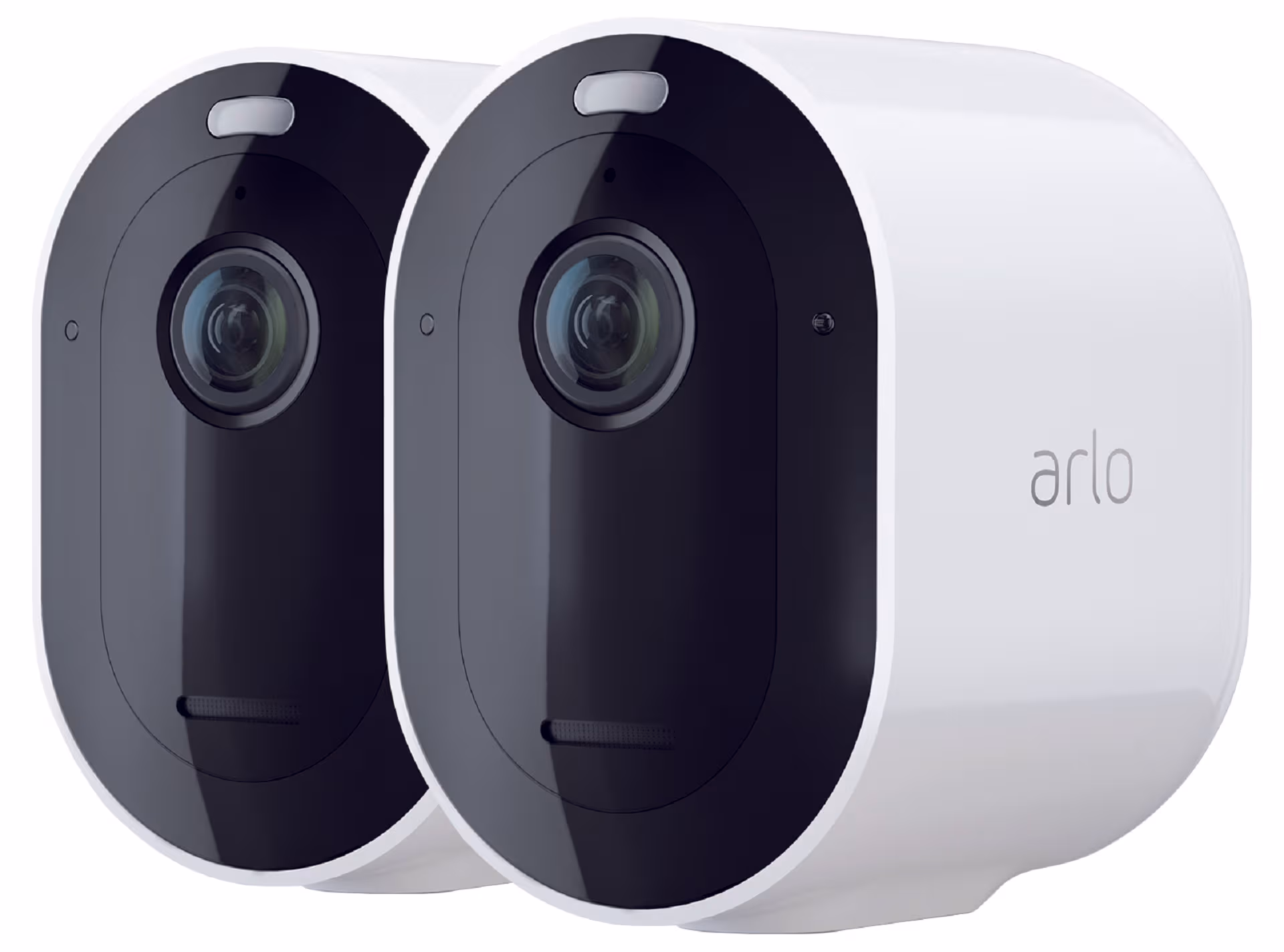 Arlo Pro 4 Spotlight VMC4250P-100EUS 2er-Set Netzwerkkamera VMC4250P-100EUS – Überwachungskamera – Weiss