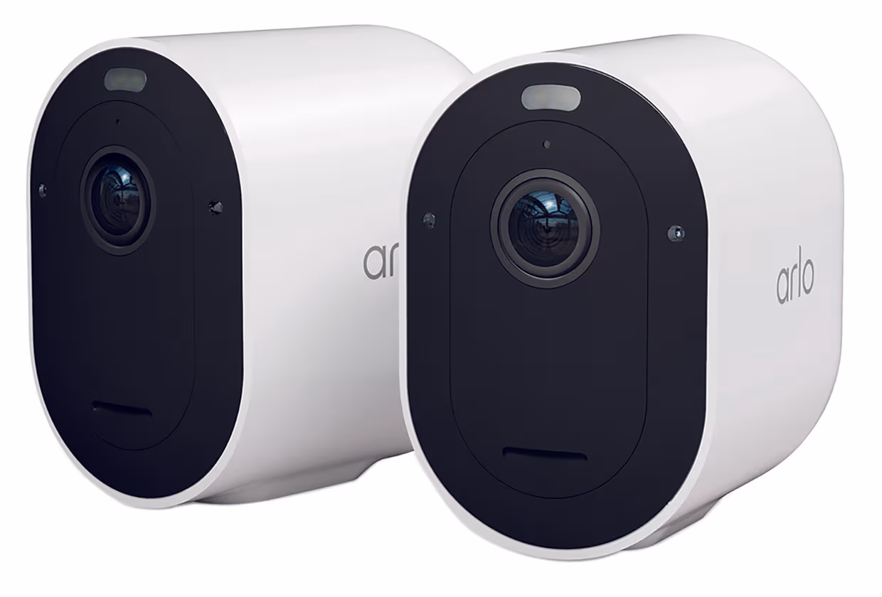 Arlo Pro 5 Spotlight Security 2St Netzwerkkamera – Überwachungskamera – Weiss