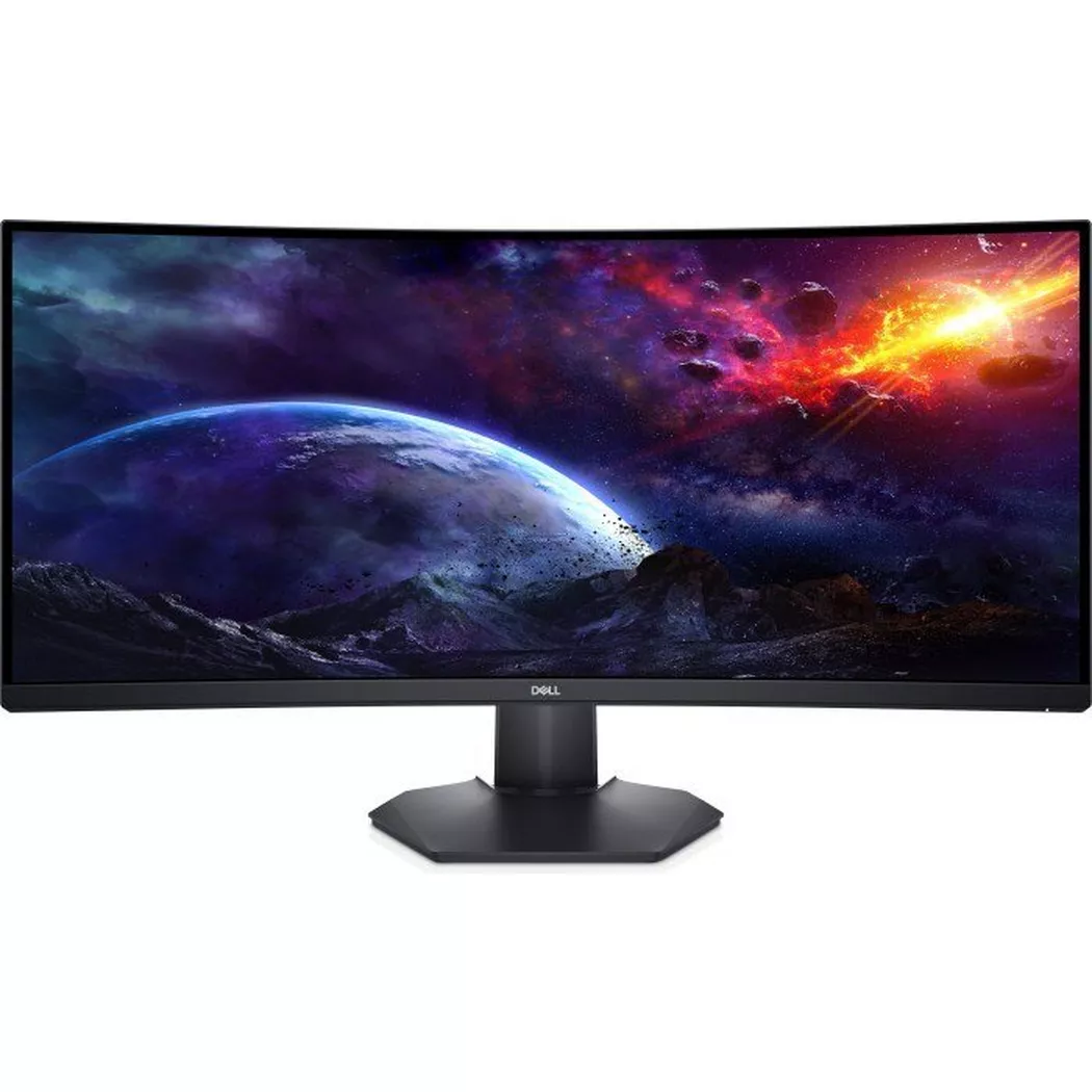 Dell - S3422dwg (34", Wqhd), Schwarz
