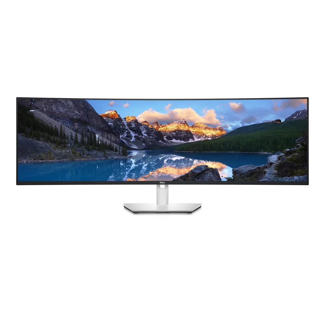 Dell - UltraSharp U4924DW LED display 124,5 cm (49") 5120 x 1440 Pixel 5K Ultra HD LCD Schwarz, Silber, Schwarz