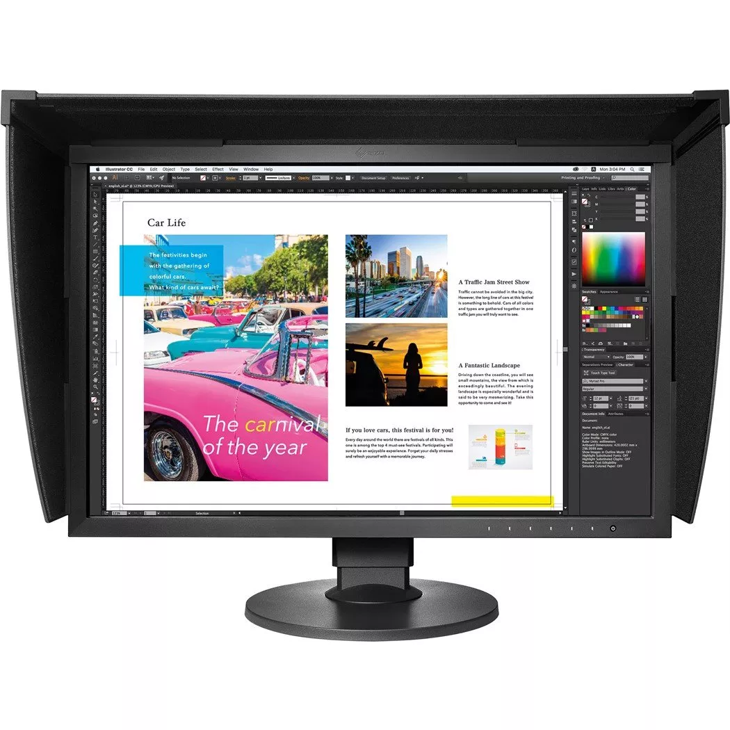 EIZO - CG2420 Swiss Edition (24", WUXGA), Schwarz, 40 x cm