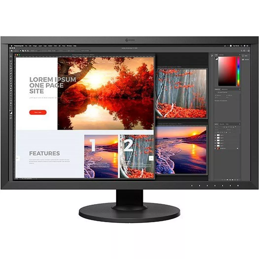 EIZO - CS2740 Swiss Edition (27", UHD 4K), Schwarz, 40 x cm