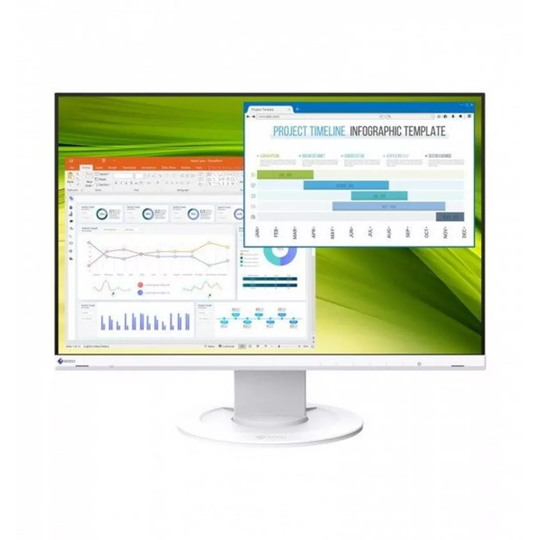 EIZO - EV2360 Swiss Edition (22.5, WUXGA) weiss, Weiss