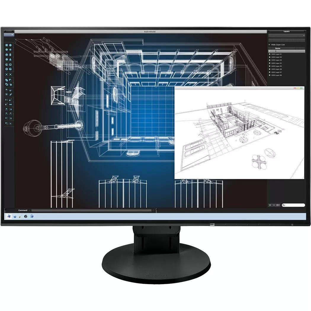 EIZO - EV2456 Swiss Edition (24", Full HD) -, Schwarz
