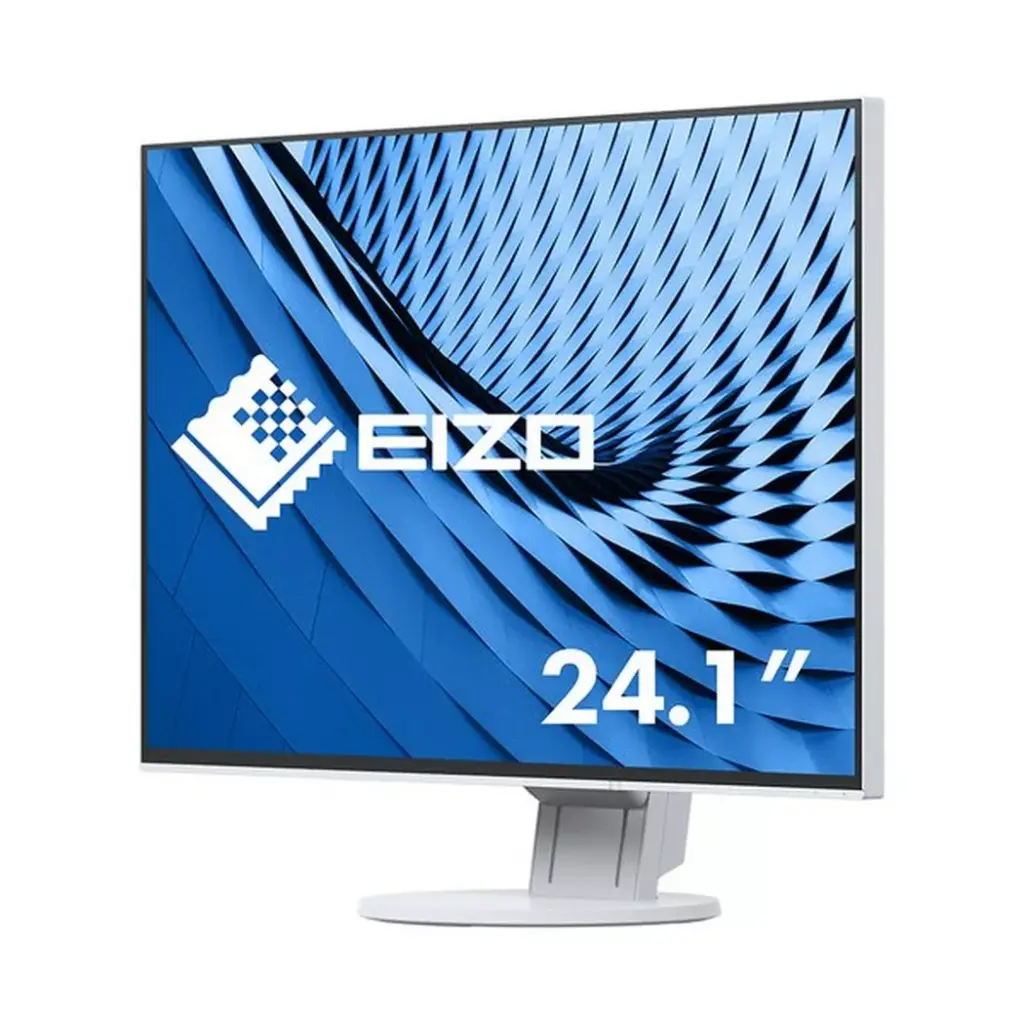 EIZO - FlexScan EV2456-WT LED display 61,2 cm (24.1 Zoll) 1920 x 1200 Pixel WUXGA Weiß, Weiss, 40