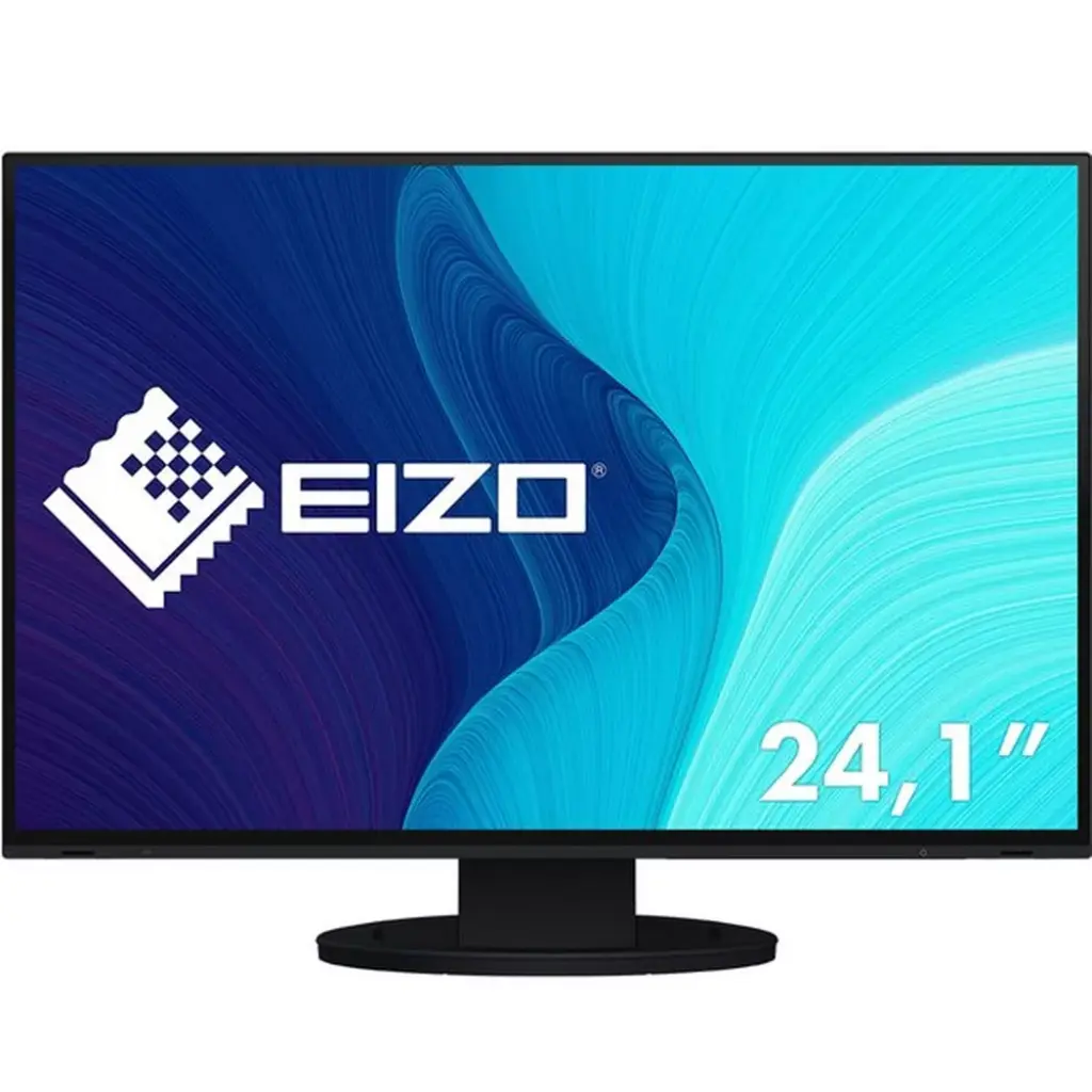 EIZO - FlexScan EV2485-BK LED display 61,2 cm (24.1 Zoll) 1920 x 1200 Pixel WUXGA Schwarz, Schwarz