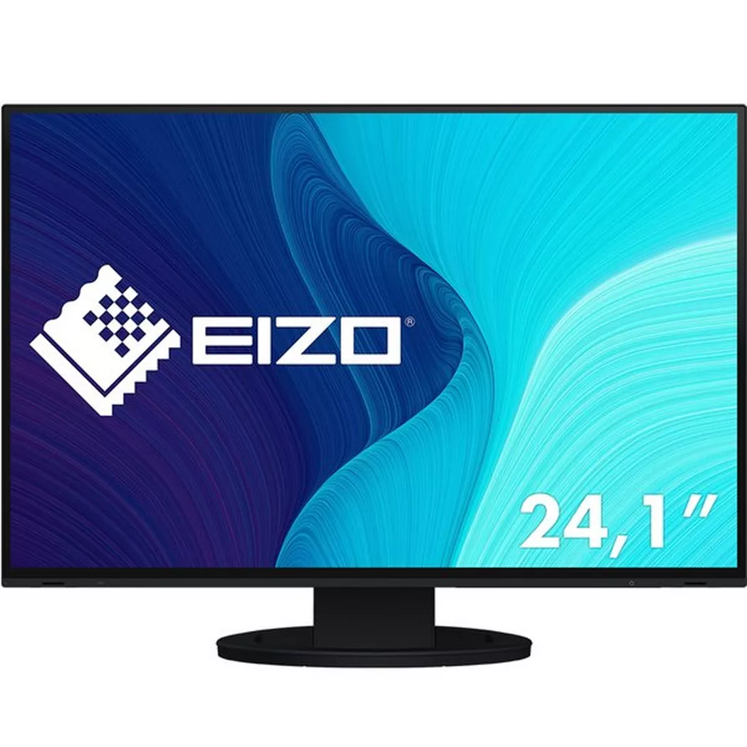 EIZO - FlexScan EV2485-BK LED display 61,2 cm (24.1 Zoll) 1920 x 1200 Pixel WUXGA Schwarz, Schwarz