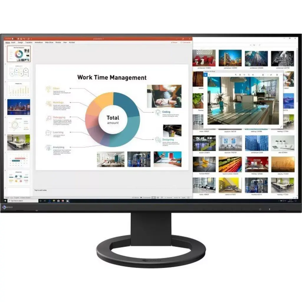 EIZO - FlexScan EV2760 Swiss Edition (27", WQHD) -, Schwarz, 30 x cm