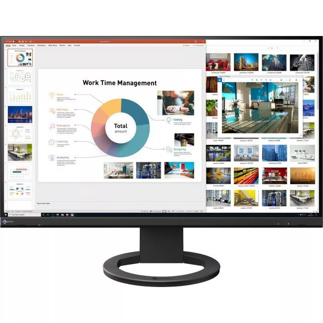 EIZO - FlexScan EV2760 Swiss Edition (27", WQHD) -, Schwarz, 30 x cm