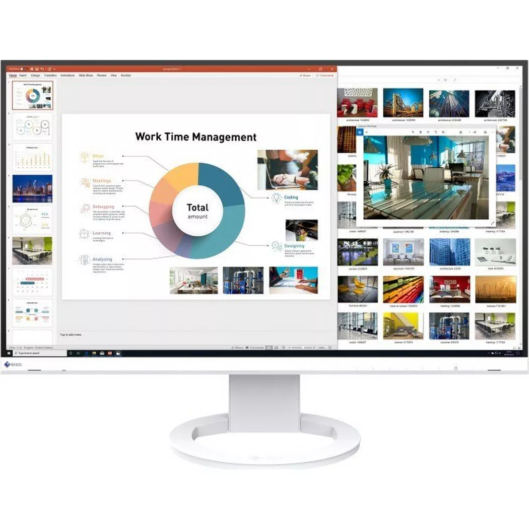 EIZO - FlexScan EV2760 Swiss Edition (27", WQHD), weiss, Weiss