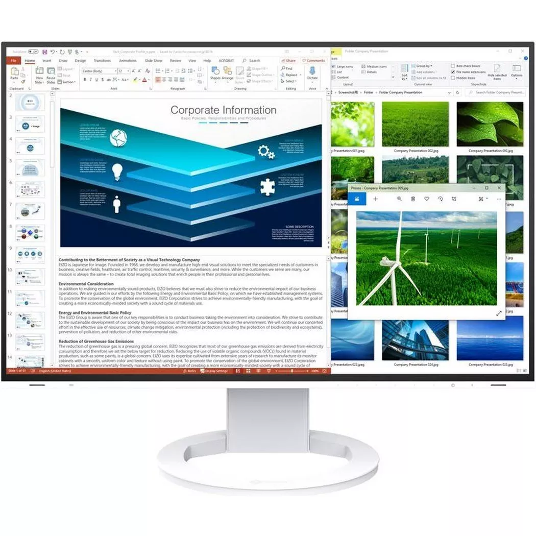 EIZO - Monitor EV2781 Swiss Edition, Weiss