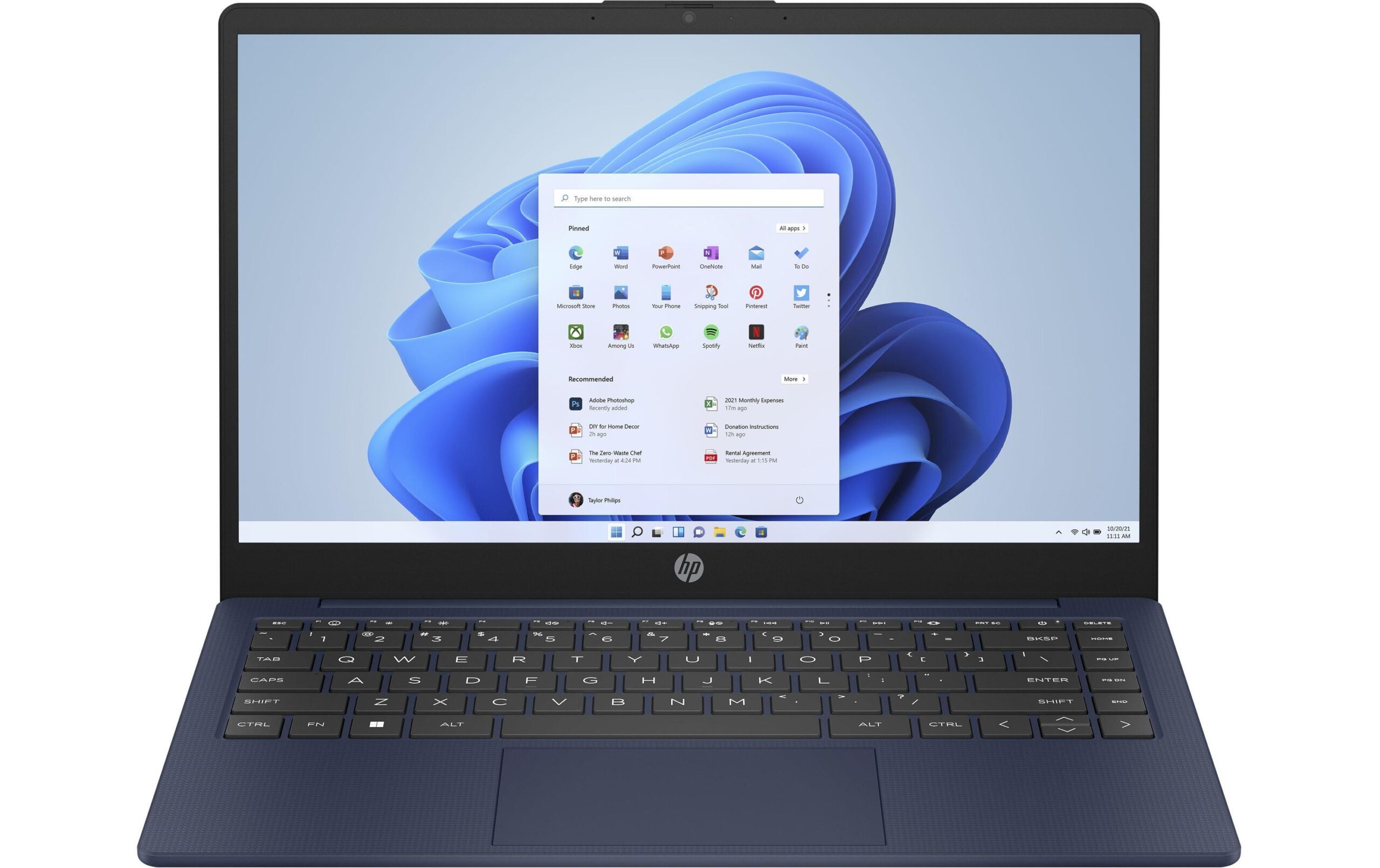 HP Convertible Notebook »HP Laptop 14-em0208nz,14,FHD,Blue«, / 14 Zoll, AMD