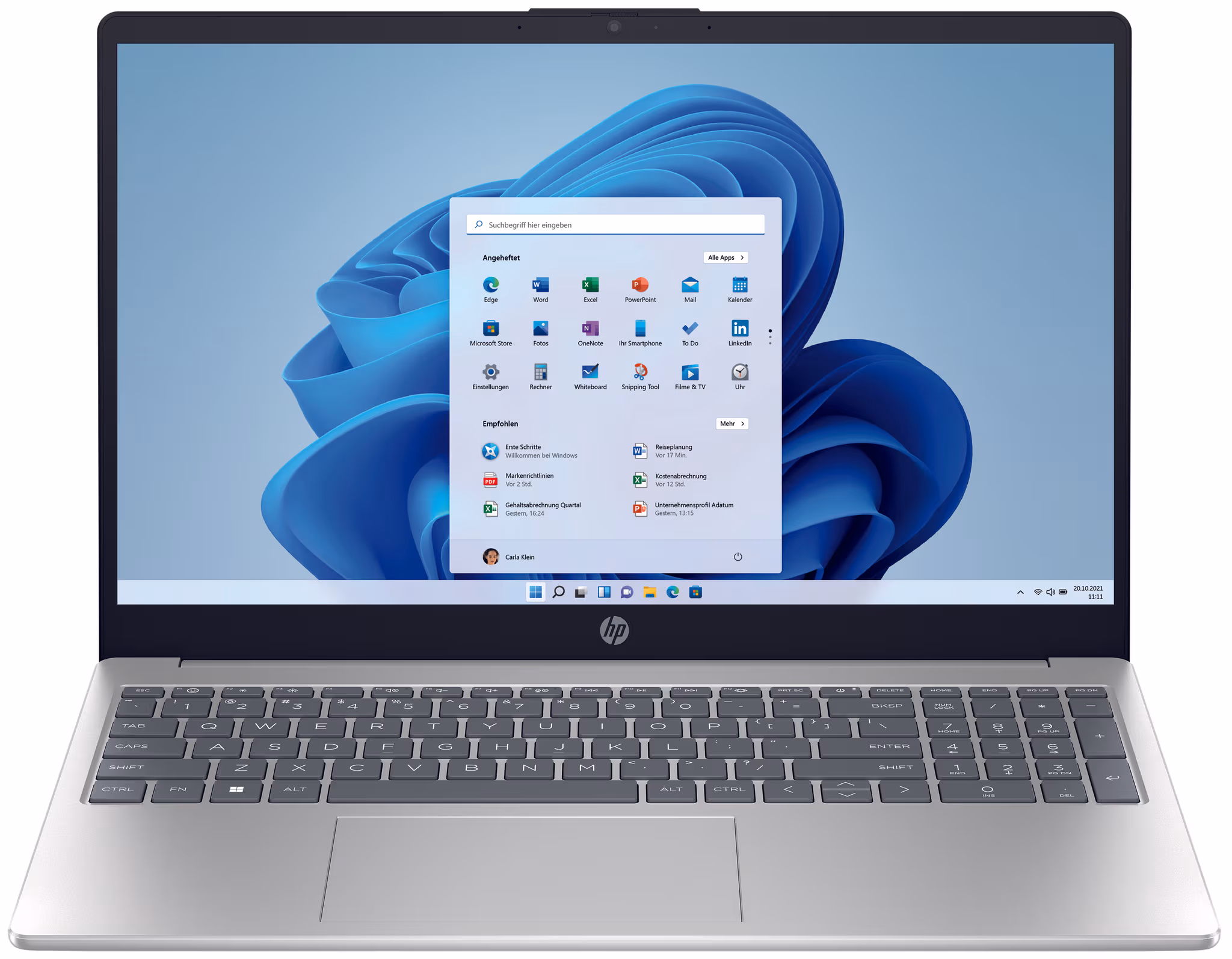HP Laptop 15-fd0105nz 15.6", Intel Prozessor N100, 4 GB RAM, 128 GB SSD 15.6" Notebook – Silber
