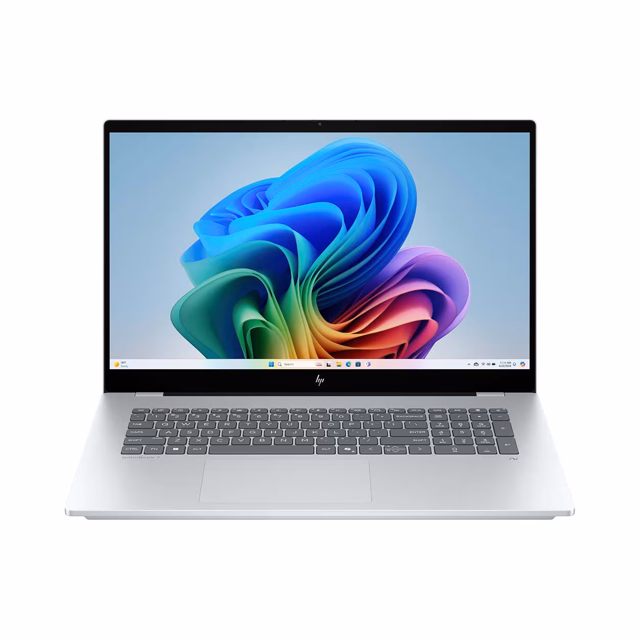 HP Laptop OmniBook 7 17-dc0745nz 17", Intel® Core™ Ultra 7, 32 GB RAM, 512 GB SSD 17" Notebook – Silber