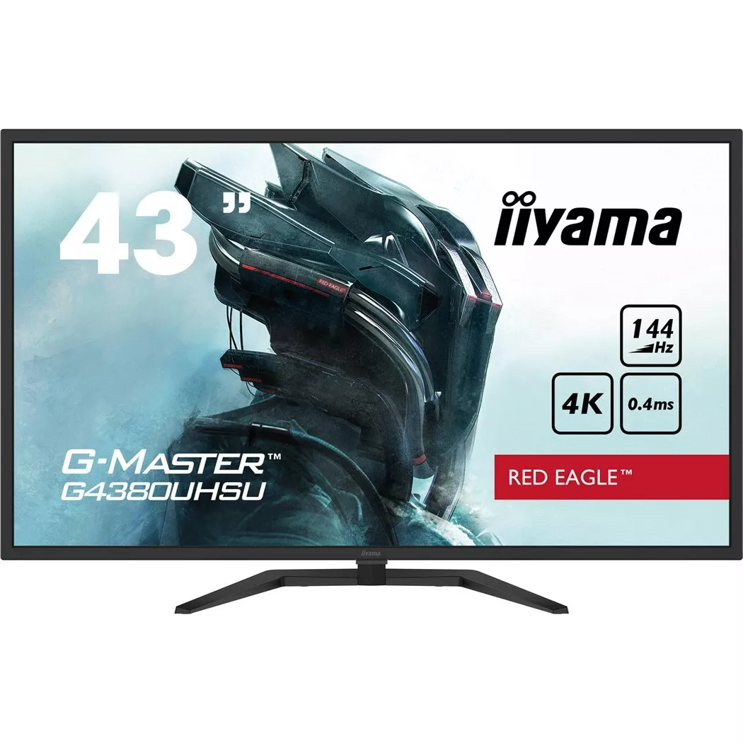 Iiyama - Monitor G-Master G4380UHSU-B1, Schwarz, 42X42CM