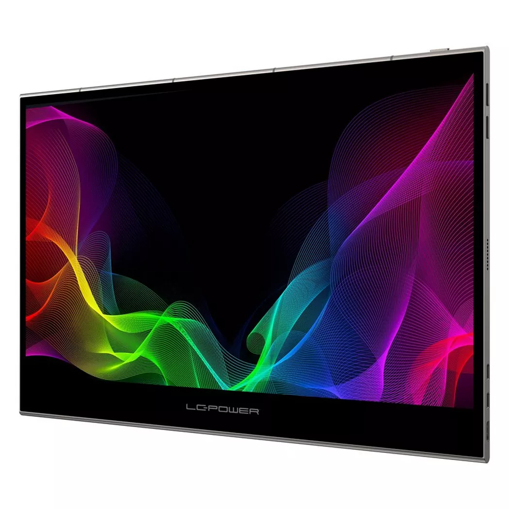 LC-POWER - LC-M16-4K-UHD-P-OLED Computerbildschirm 39,6 cm (15.6 Zoll) 3840 x 2160 Pixel 4K Ultra HD Anthrazit