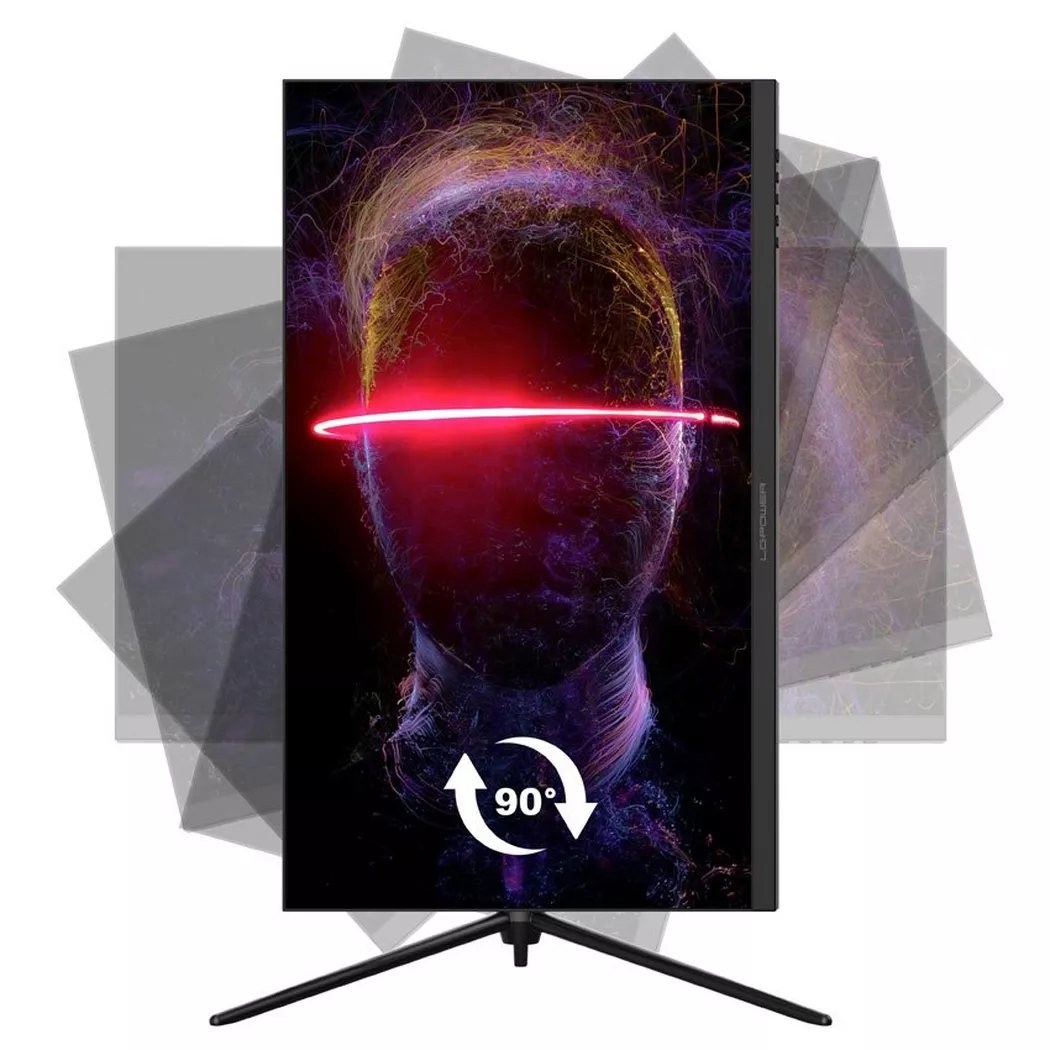 LC-POWER - LC-M27-4K-UHD-144-V2 Computerbildschirm 68,6 cm (27 Zoll) 3840 x 2160 Pixel 4K Ultra HD LCD Schwarz, Schwarz
