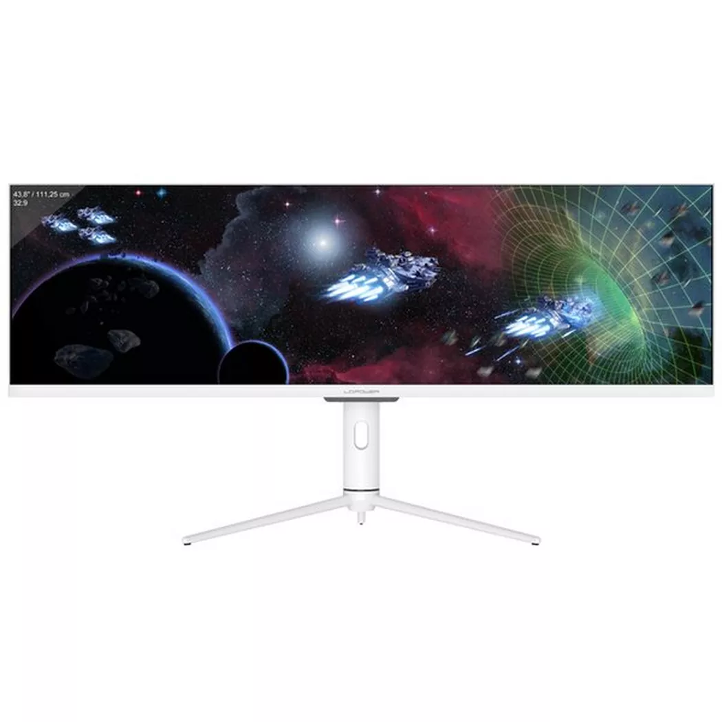 LC-POWER - LC-M44-DFHD-120 Computerbildschirm 111,2 cm (43.8") 3840 x 1080 Pixel Weiß, Weiss
