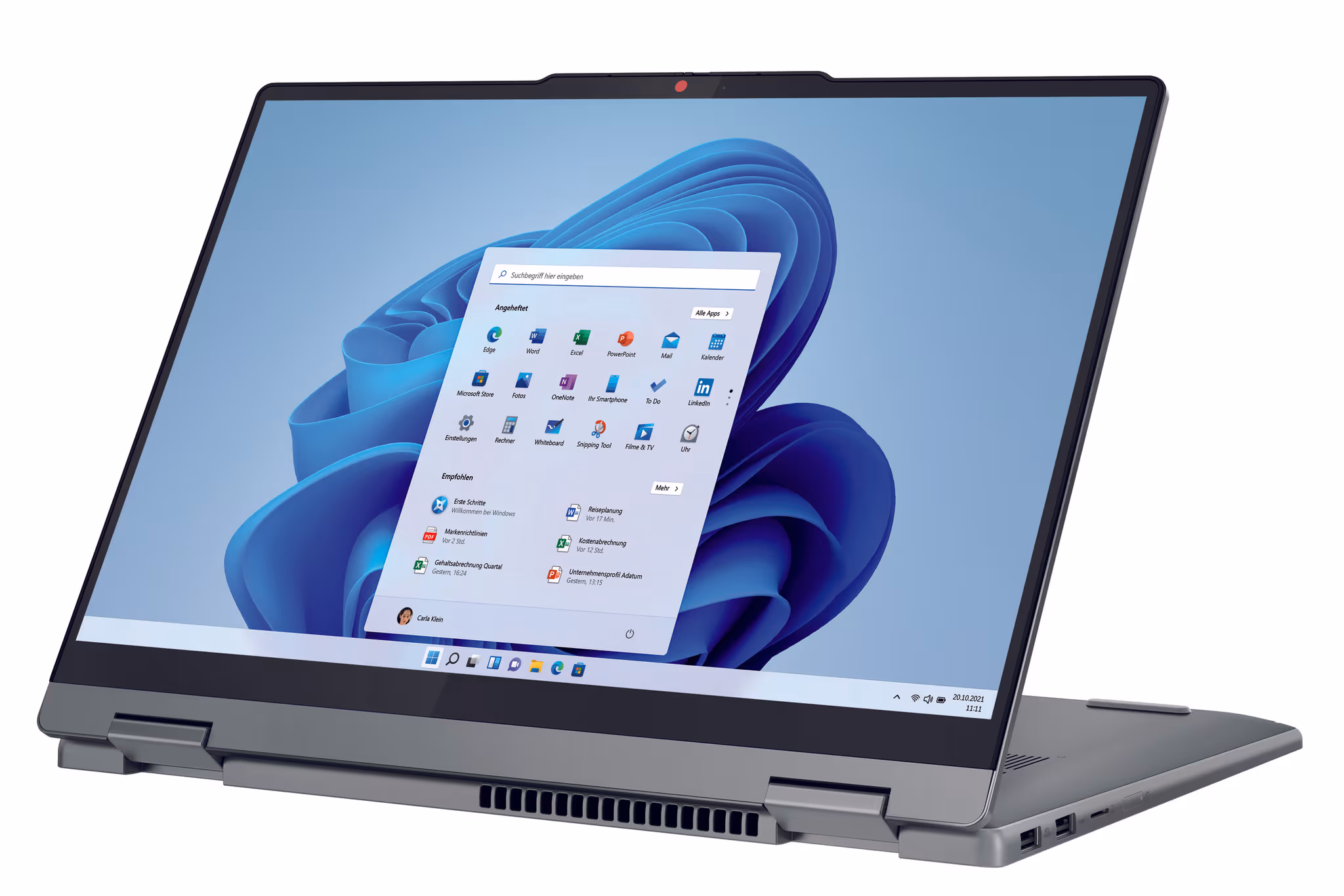 Lenovo Convertible Laptop IDEAPAD 5 2-IN-1 16AHP9 16", AMD Ryzen™ 5, 16 GB RAM, 512 GB SSD 16" Convertible Notebook – Grau