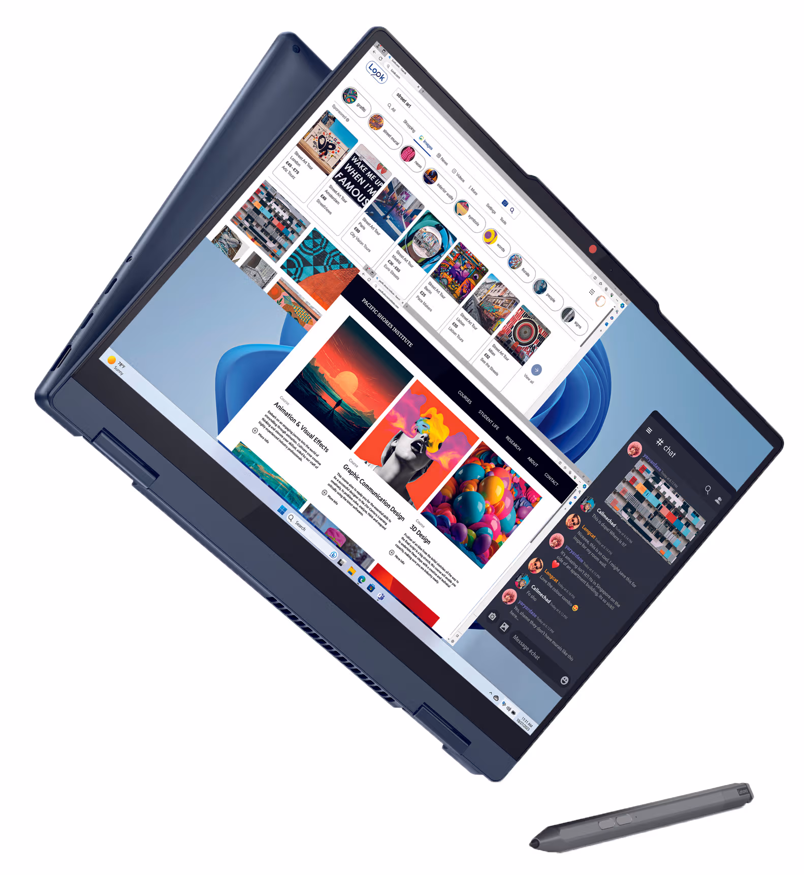 Lenovo Convertible Laptop IdeaPad 2-IN-1 14IRH9 [14", Intel Core i7, 16 GB RAM, 512 GB SSD, Intel UHD Graphics , inkl. Pen, 83KX003MMZ] 14"
