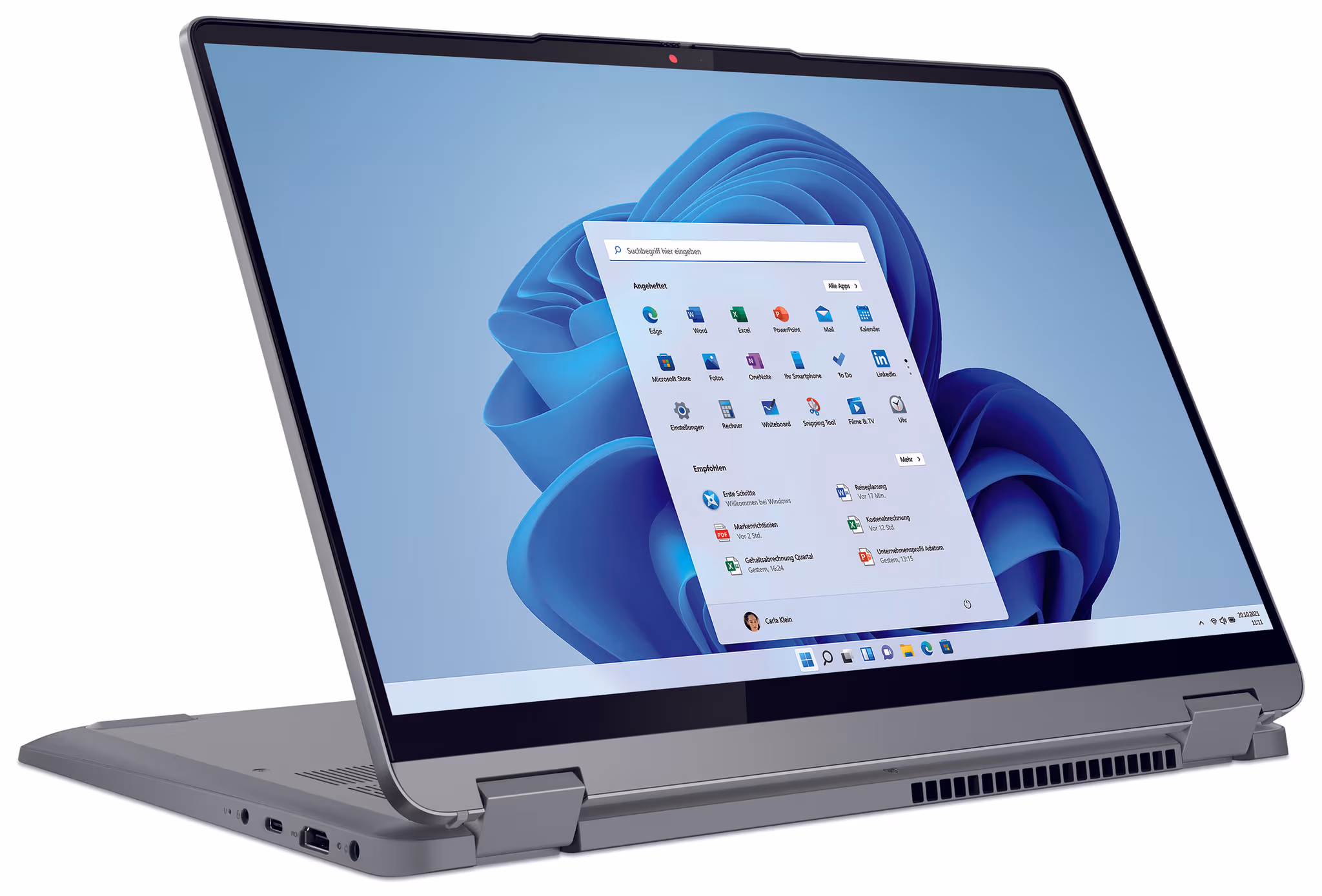 Lenovo Convertible Laptop IdeaPad Flex 5 14ABR8 14", AMD Ryzen 7, 16 GB RAM, 1 TB SSD 14" Convertible Notebook – Grau