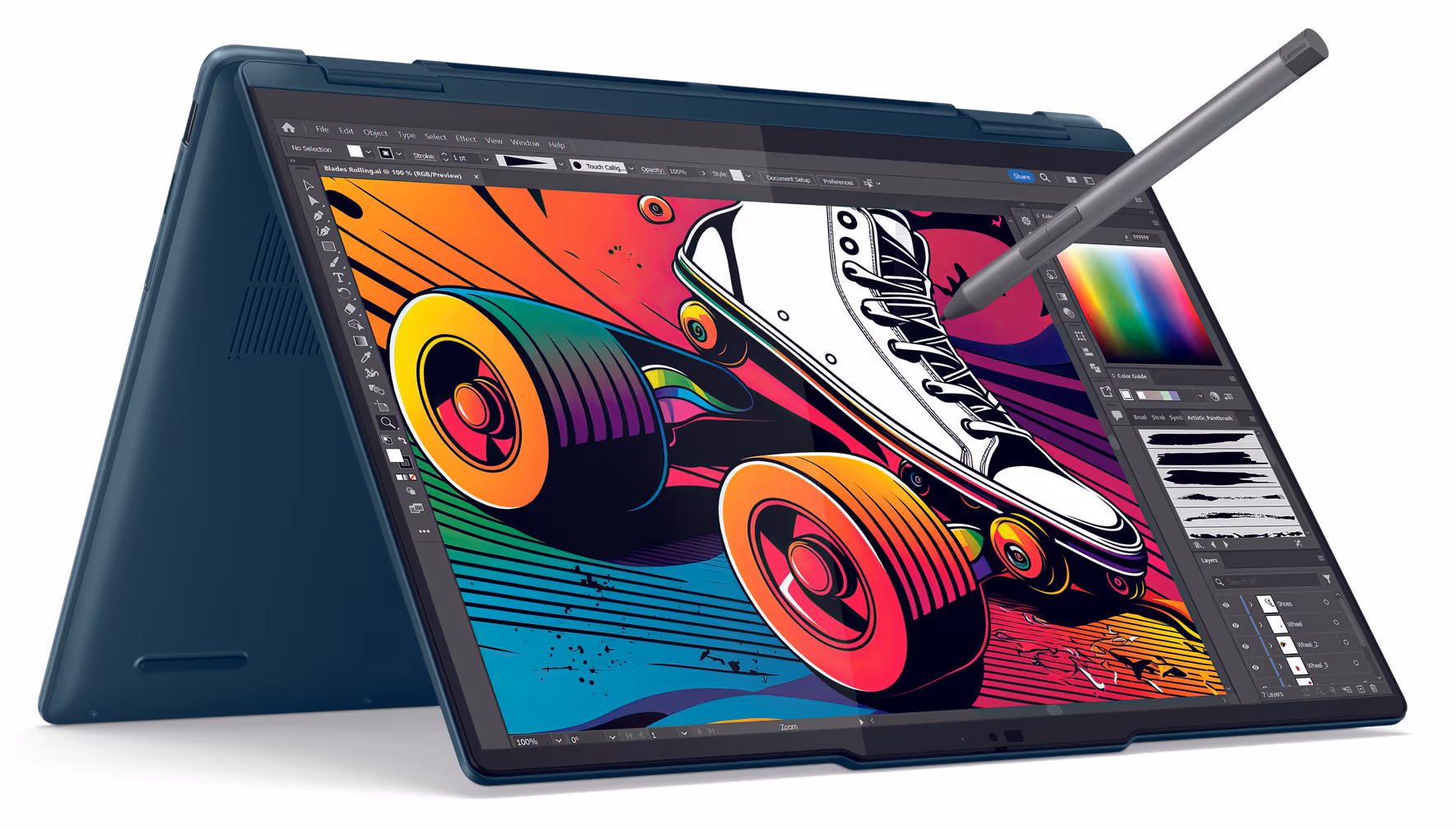 Lenovo Convertible Laptop Yoga 7 2-IN-1 14IML9 [14", Intel Core 7 , 16 GB RAM, 512 GB SSD, Intel Integrated Graphics, inkl. Pen, 83DJ00BLMZ] 14"