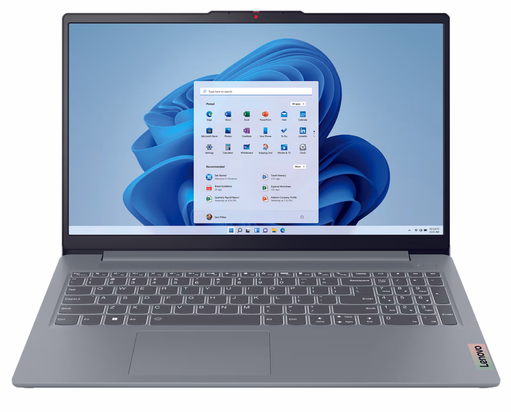 Lenovo Laptop IdeaPad S3 15ABR8 [15.6", AMD Ryzen 7, 16 GB RAM, 1 TB SSD, AMD Integrated Graphics, 82XM00JHMZ] 15.6" Notebook – Grau