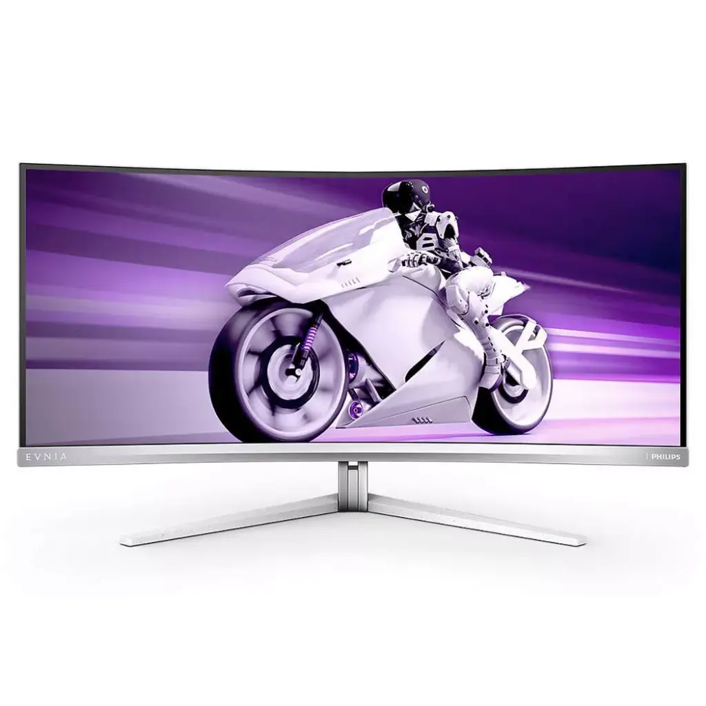 Philips - 34M2C860000 Computerbildschirm 86,4 cm (34") 3440 x 1440 Pixel Wide Quad HD OLED Weiß, Weiss