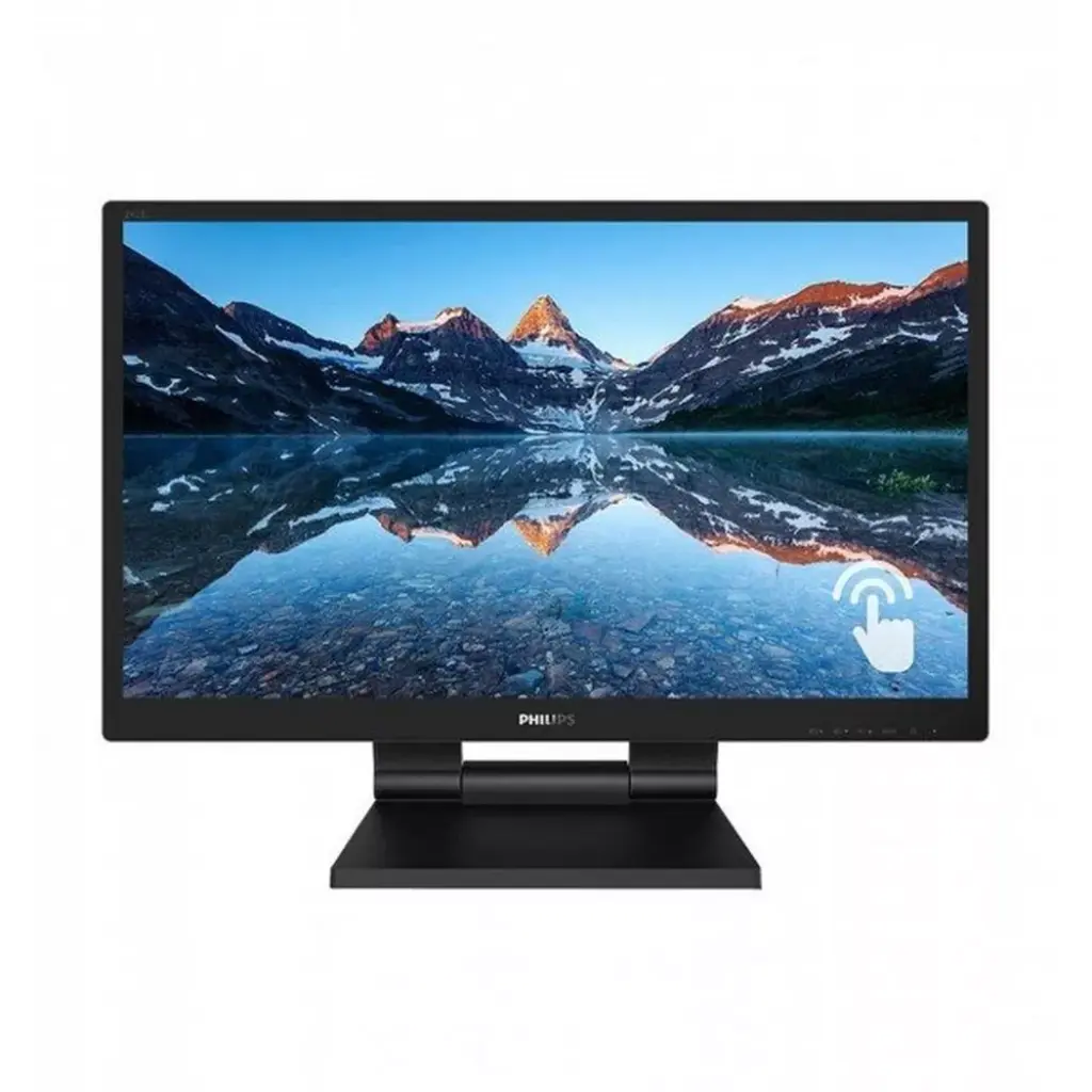 Philips - IPS 10 point touch Monitor, Schwarz, 40 x cm