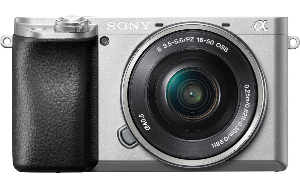 Sony Systemkamera »Alpha 6100 Kit 16-50mm«, Bluetooth-NFC-WLAN, elektronischer Bildsucher, automatischer Fokus