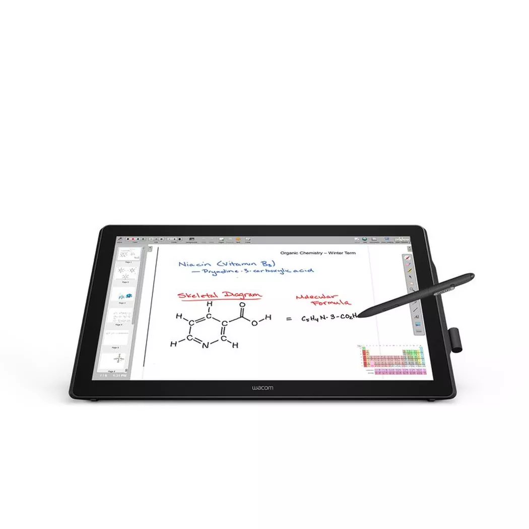 WACOM - DTH-2452 Computerbildschirm 60,5 cm (23.8") 1920 x 1080 Pixel Full HD VA Touchscreen Multi-Nutzer Schwarz, Schwarz