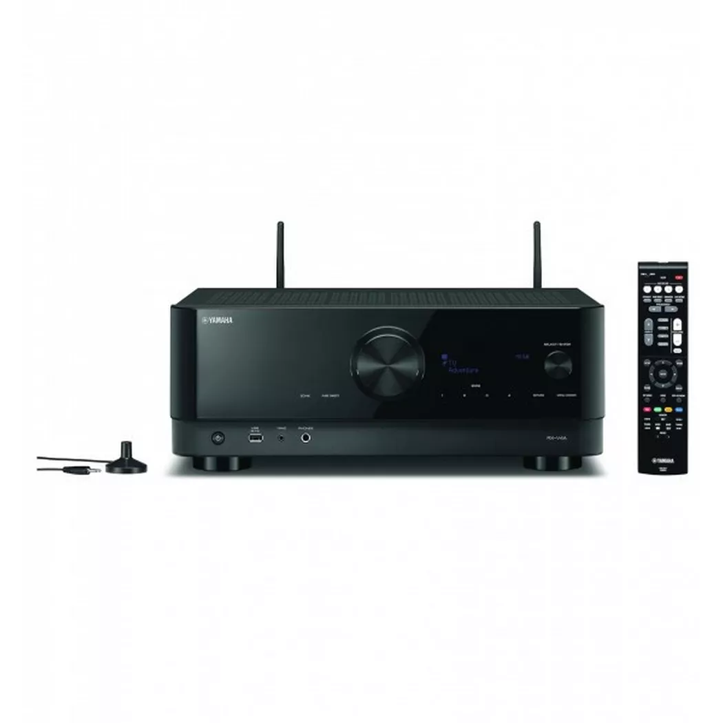 YAMAHA - AV-Receiver RX-V4A (Schwarz, 5.2 Kanal), Schwarz